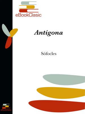 cover image of Antígona (Anotado)